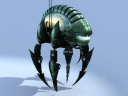 Alien Bug Render 4